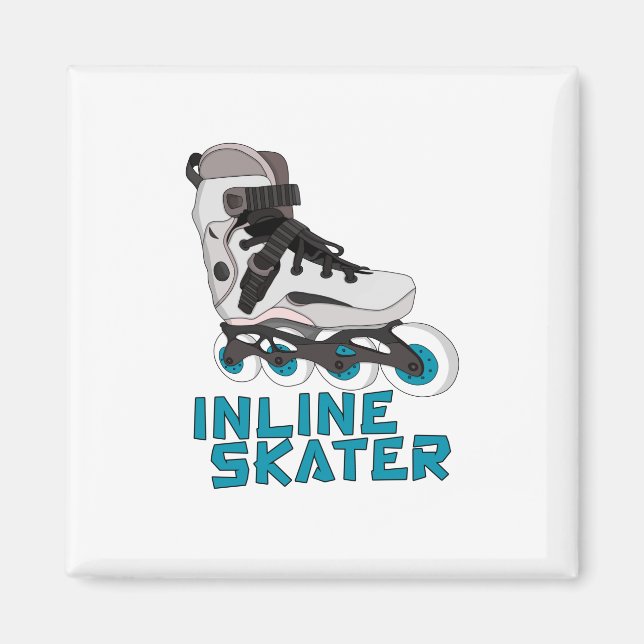 Inline-Skater Magnet (Vorne)