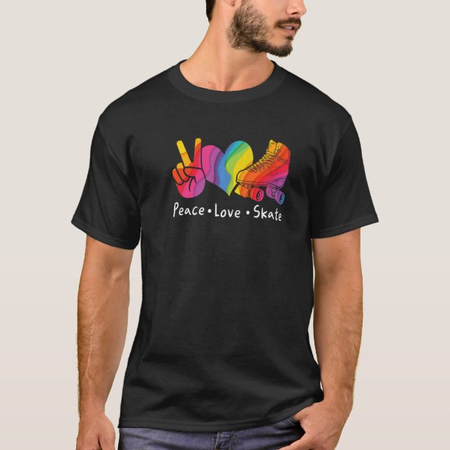 Inline-Skates Rollerskating 70er 80er Roller Nordi T-Shirt (Vorderseite)
