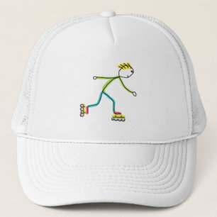 Inline Skating Stickman Truckerkappe