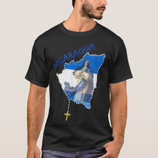 Inmaculada Concepcion De Maria Nicaragua Camiseta T-Shirt