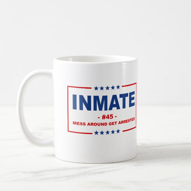 INMATE #45 KAFFEETASSE (Links)