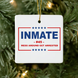INMATE #45 KERAMIKORNAMENT