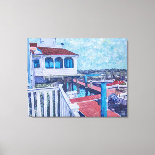 Inn an Somers Point Leinwanddruck