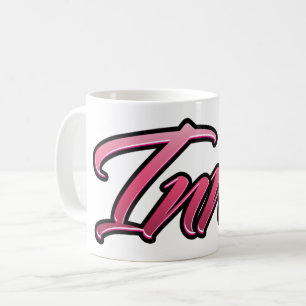 Inna faded pink Tasse Teetasse Kaffeetasse