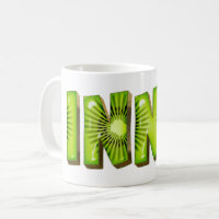 Inna Name Kiwi Style Tasse Teetasse Kaffeetasse