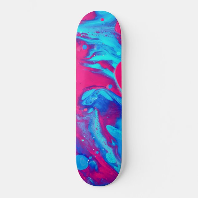 Innen einer Lavalampe Skateboard (Vorderseite)