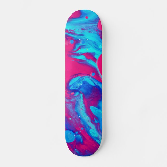 Innen einer Lavalampe Skateboard (Vorderseite)