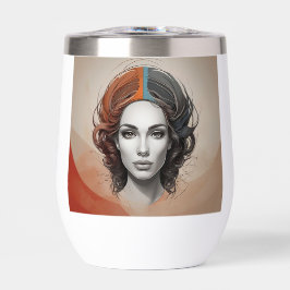 innen heraus lebendiges Mädchen