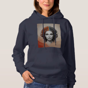 innen heraus lebendiges Mädchen Hoodie