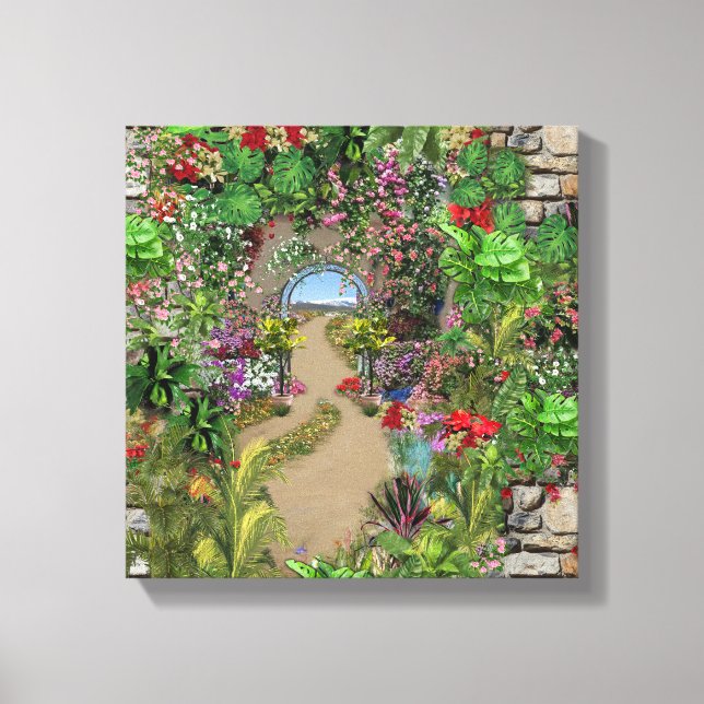 Innen, Natur im Freien im Blut Leinwanddruck (Vorderseite)