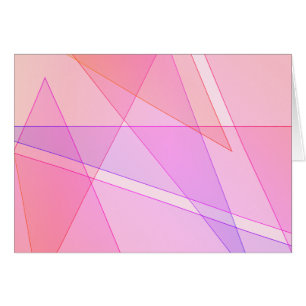 Innen rosa geometrische Lücke