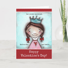 Innen und außen - Valentine Feiertagskarte