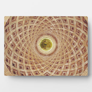 Innenansicht der Cupola in der Kapelle Fotoplatte