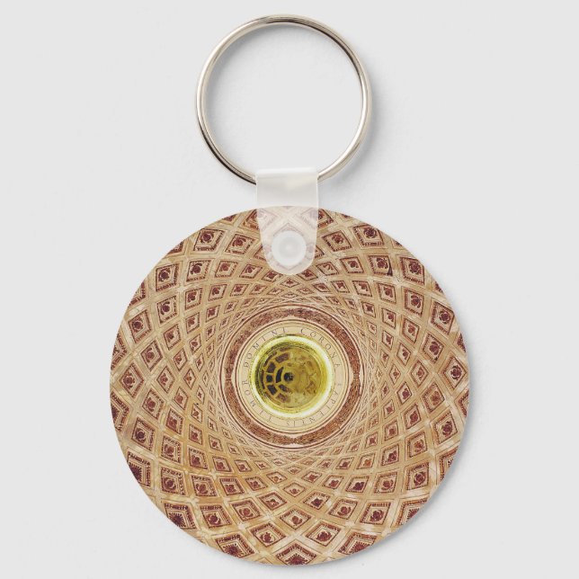 Innenansicht der Cupola in der Kapelle Schlüsselanhänger (Vorderseite)