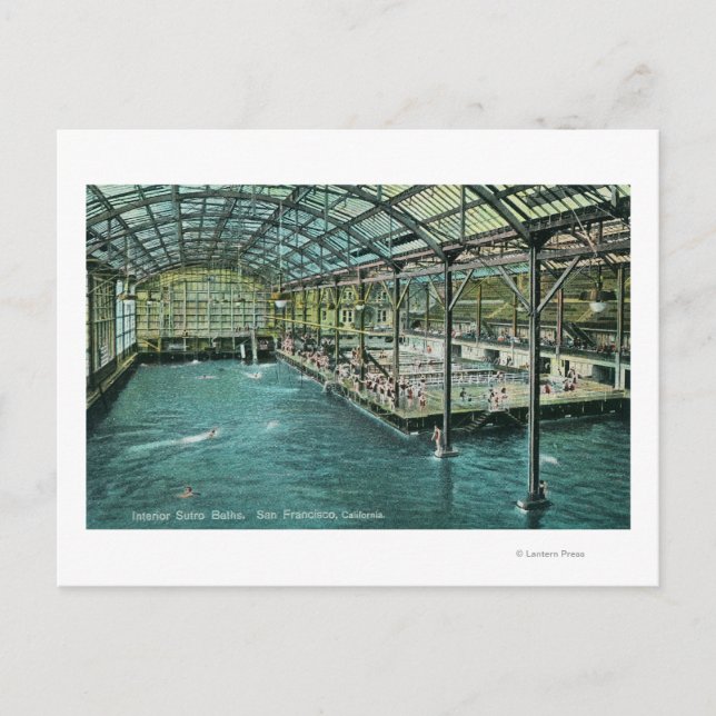 Innenansicht der Innenrutsche Postkarte (Vorderseite)