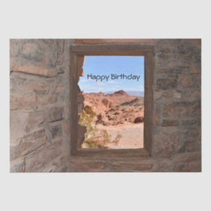 Innenansicht der Kabine des Valley of Fire    Seidenpapier