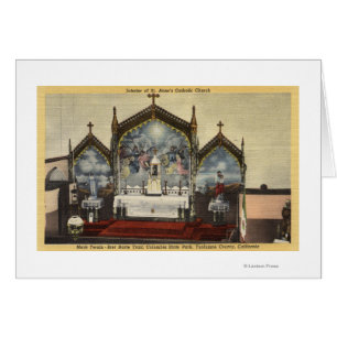 Innenansicht der Kirche St. Anne