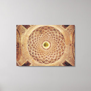 Innenansicht der Kuppel in der Kapelle Leinwanddruck