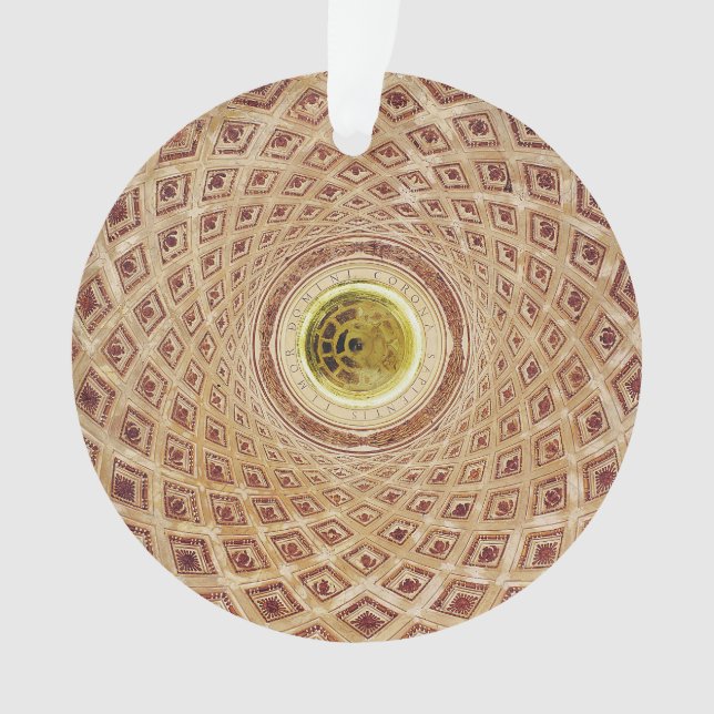 Innenansicht der Kuppel in der Kapelle Ornament (Vorderseite)