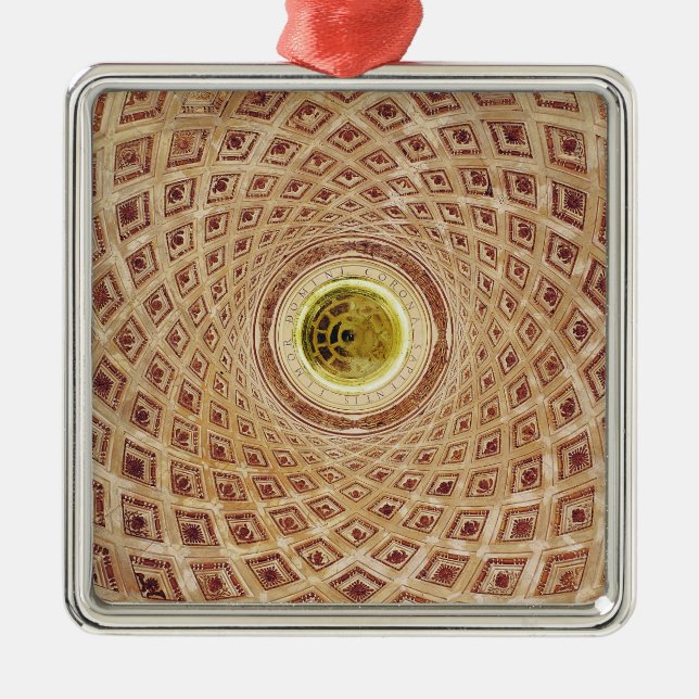 Innenansicht der Kuppel in der Kapelle Ornament Aus Metall (Vorne)