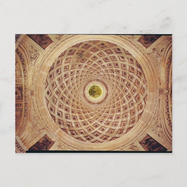Innenansicht der Kuppel in der Kapelle Postkarte (Vorderseite)