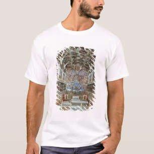 Innenansicht der Sistine Kapelle T-Shirt