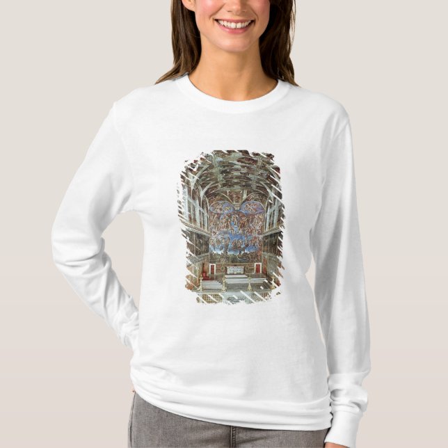 Innenansicht der Sistine Kapelle T-Shirt (Vorderseite)