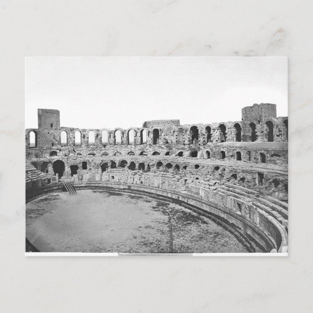 Innenansicht des Amphitheaters Postkarte (Vorderseite)