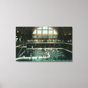 Innenansicht des badenpavillons leinwanddruck