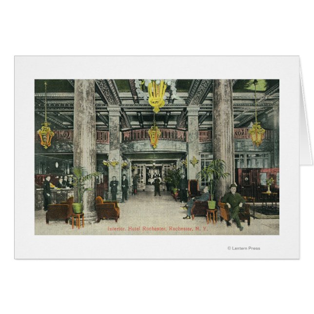 Innenansicht des Hotels Rochester Lobby (Vorderseite (Horizontal))