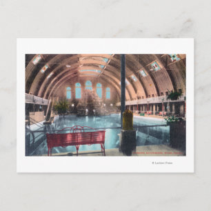 Innenansicht des NatatoriumsBoise, ID Postkarte