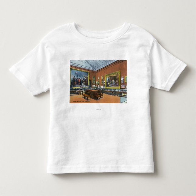 Innenansicht des Pilgers Hall Kleinkind T-shirt (Vorderseite)