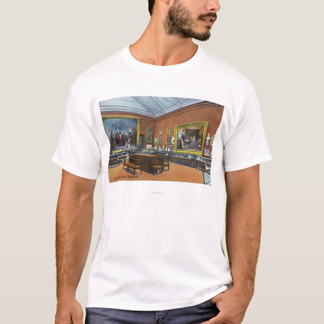 Innenansicht des Pilgers Hall T-Shirt (Vorderseite)