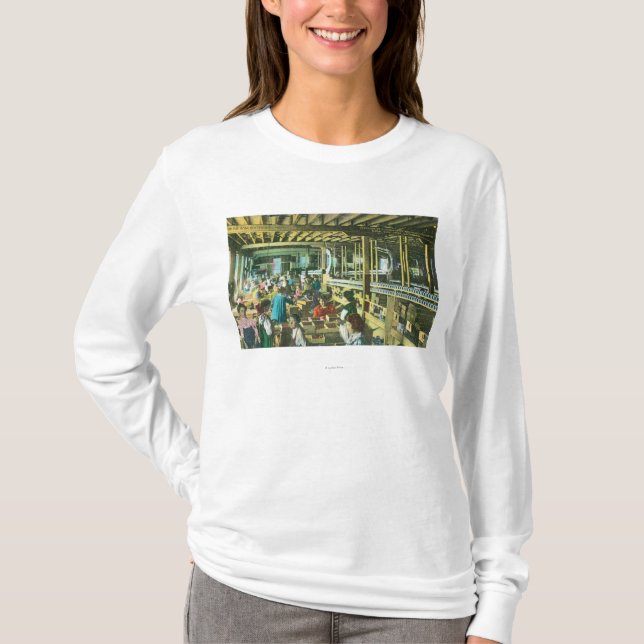 Innenansicht Flickengers der T-Shirt (Vorderseite)