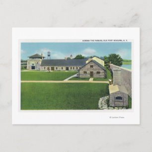 Innenansicht von Vestibule in altfranzösischer Spr Postkarte