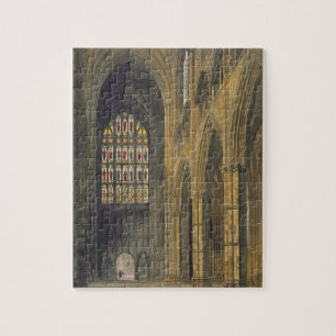 Innenansicht von Westminster Abbey blickend in Puzzle