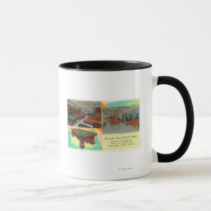 Innenansichten von Newark-Billardtisch Tasse