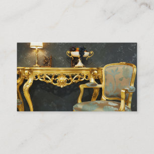 Innenarchitekt-Möbel-Art Vintag Visitenkarte