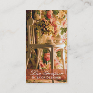 Innenarchitekt, Provence, Möbel-Dekorateur Visitenkarte