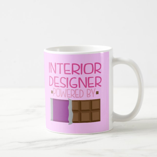 Innenarchitekt Schokoladen-Geschenk für sie Tasse (Rechts)