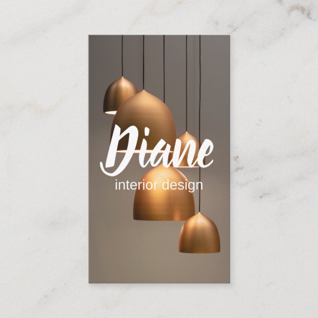 Innenarchitekt  visitenkarte (Vorderseite)