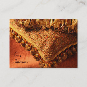 Innenarchitektdekorateur-Visitenkarte templat Visitenkarte