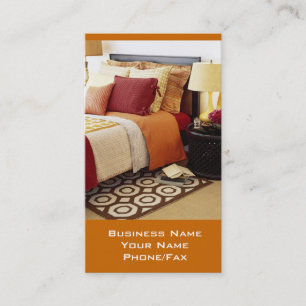 Innenarchitektin oder Visitenkarte