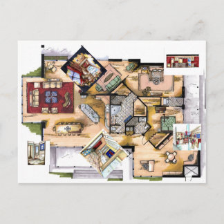 Innenausbau Postkarte