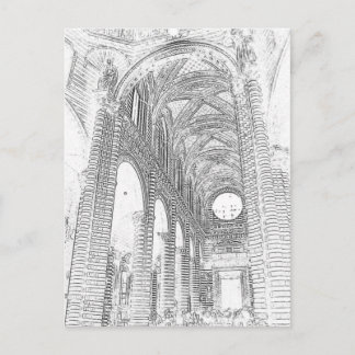 Innenausstattung Postkarte