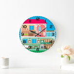 Innenbereich einer Zuhause Große Wanduhr<br><div class="desc">Innere einer Zuhause</div>
