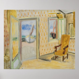 Innenbereich mit Open Door Matisse Poster