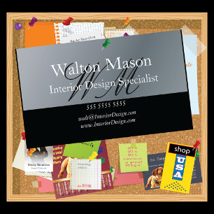 Innendesign 🏆 maßgeschneiderte moderne Dekoration Visitenkarte