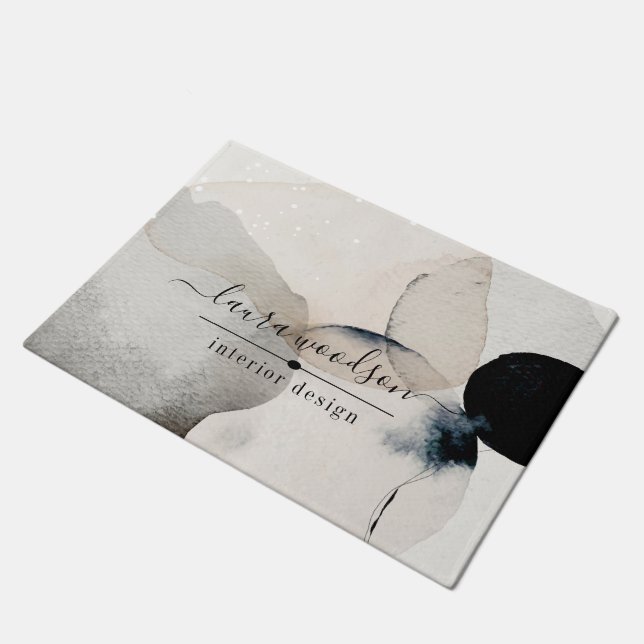 Innendesigner Abstrakte Farbe Fußmatte (Schrägansicht)