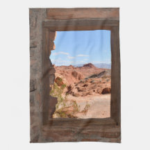 Innenkabine mit Aussicht auf das Feuertal